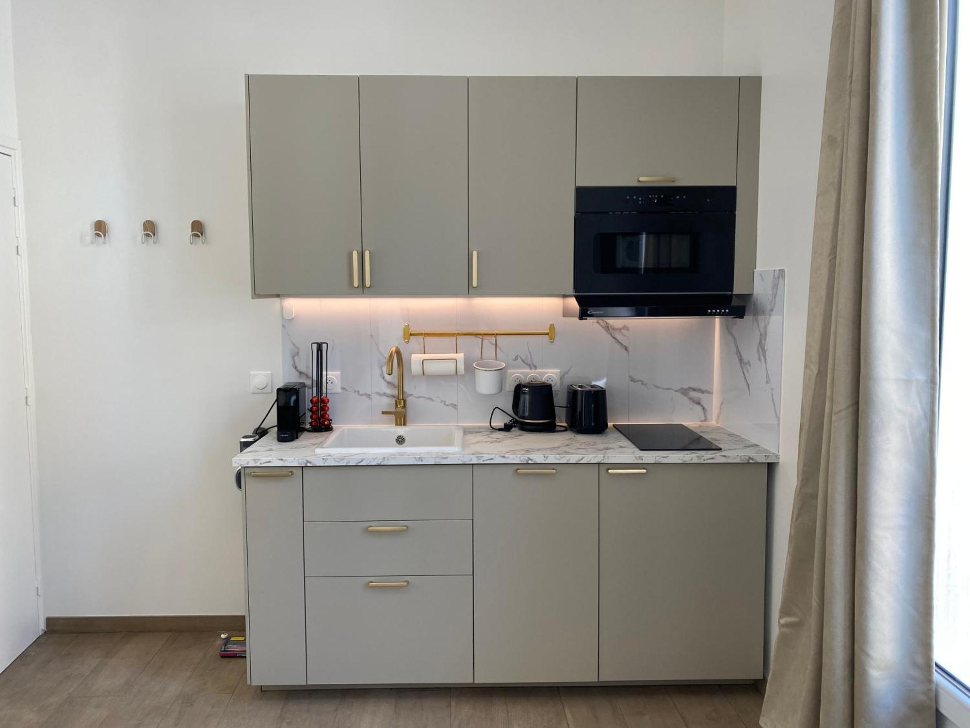 Appartement Moderne Climatise Monaco Vue Mer Cap-d'Ail Exterior foto