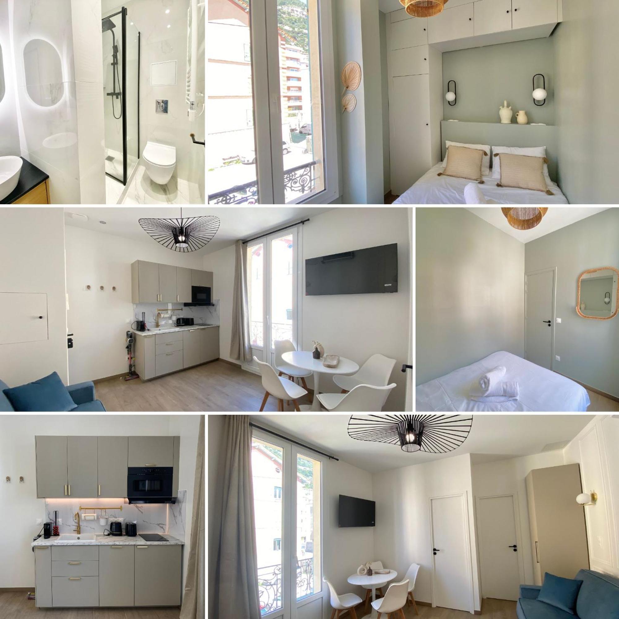 Appartement Moderne Climatise Monaco Vue Mer Cap-d'Ail Exterior foto